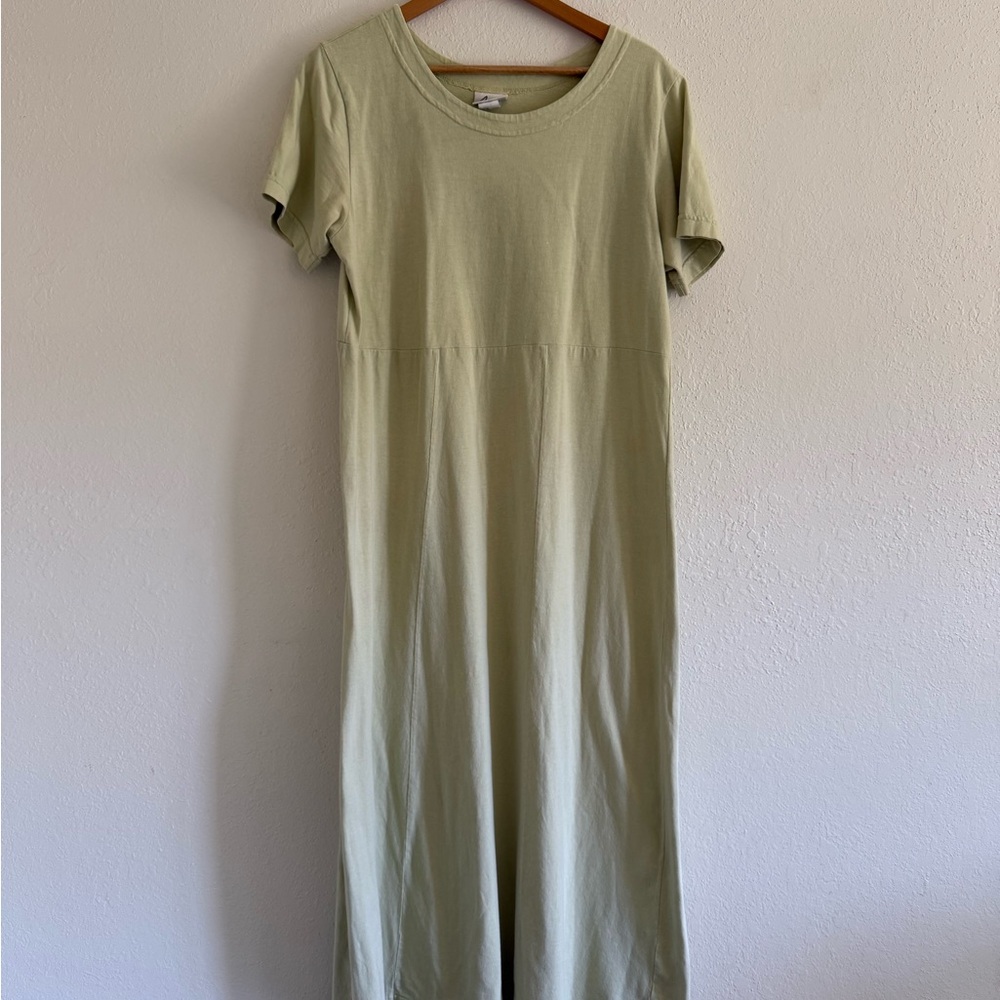 Mishi Light Green Tee shirt dress vintage 90’s